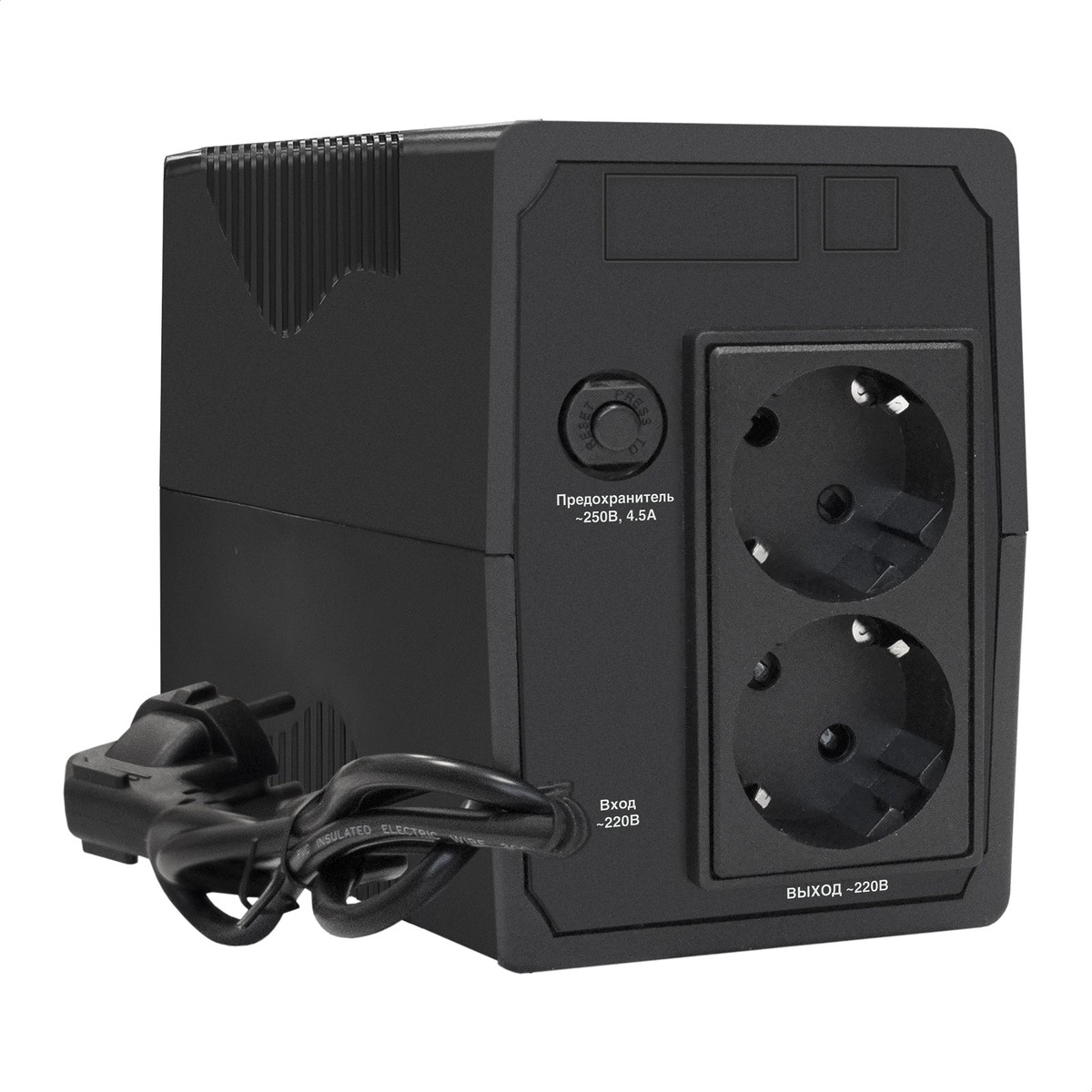 Exegate EP244543RUS ИБП Exegate Power  Back BNB-600  <600VA, Black, 2 евророзетки>