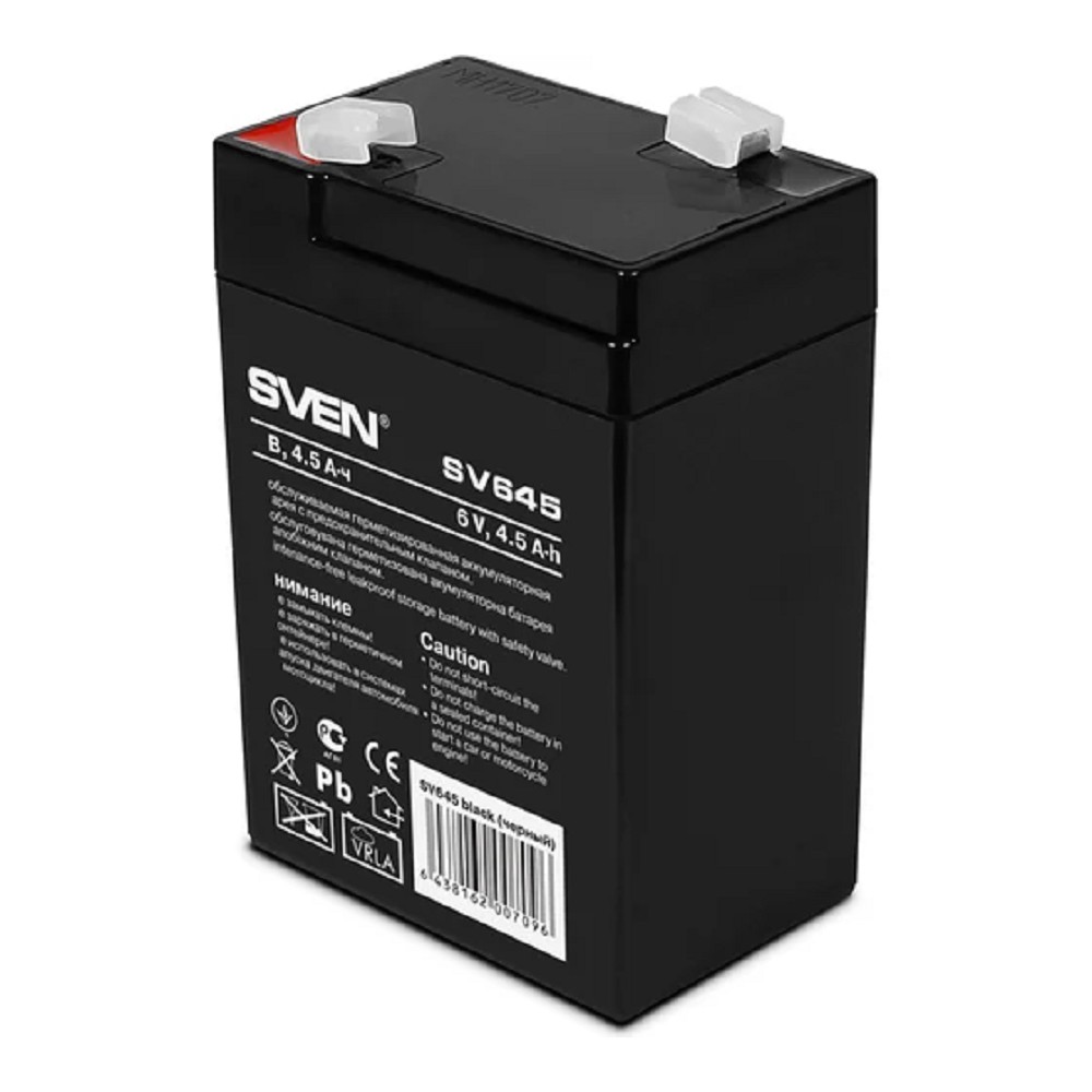 Sven SV 645 (6V 4.5Ah) батарея аккумуляторная